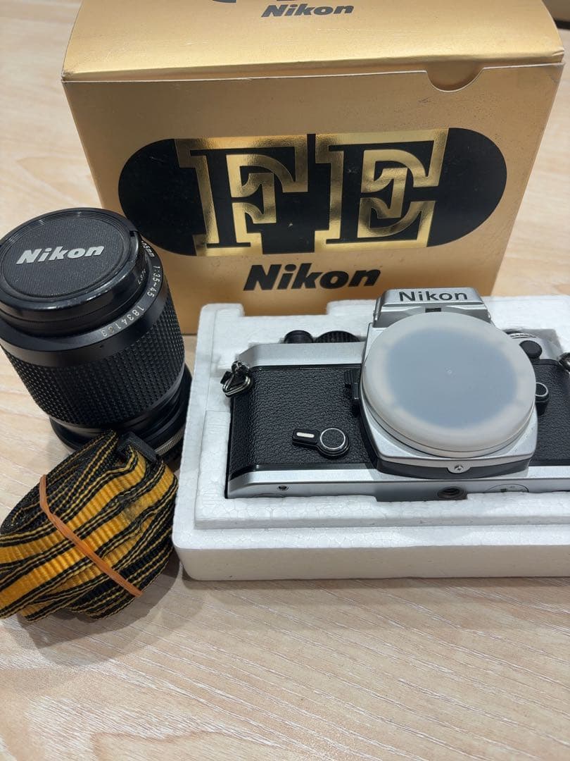 Nikon FE フィルムカメラ ボディ＋Nikon レンズセット 動作未確認