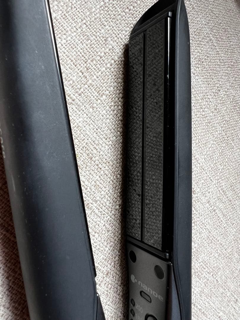 Panasonic EH-HSOJ-K（黒） ストレートアイロン　ナノケア