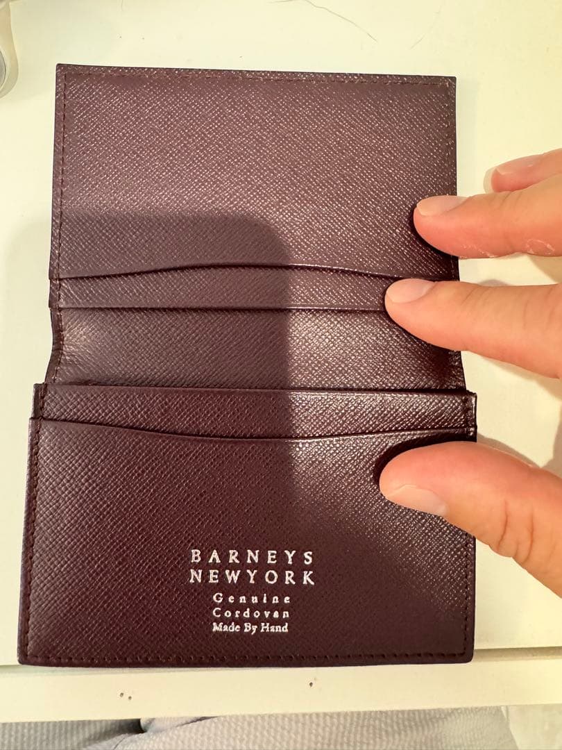 BARNEYS NEW YORK コルドバン 名刺入れ