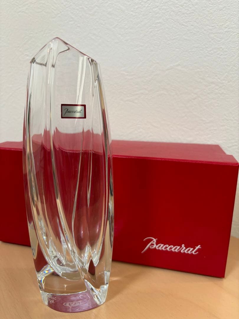 Baccarat バカラ　花瓶　RRIGOT ジベルニー
