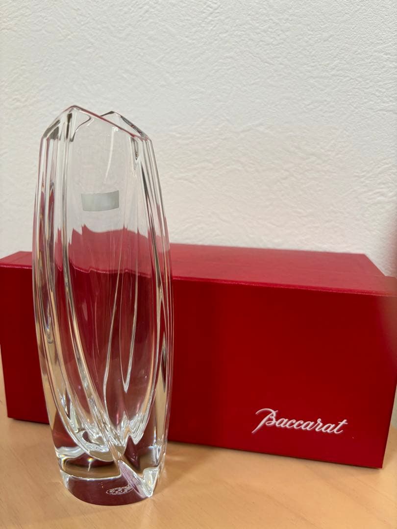 Baccarat バカラ　花瓶　RRIGOT ジベルニー