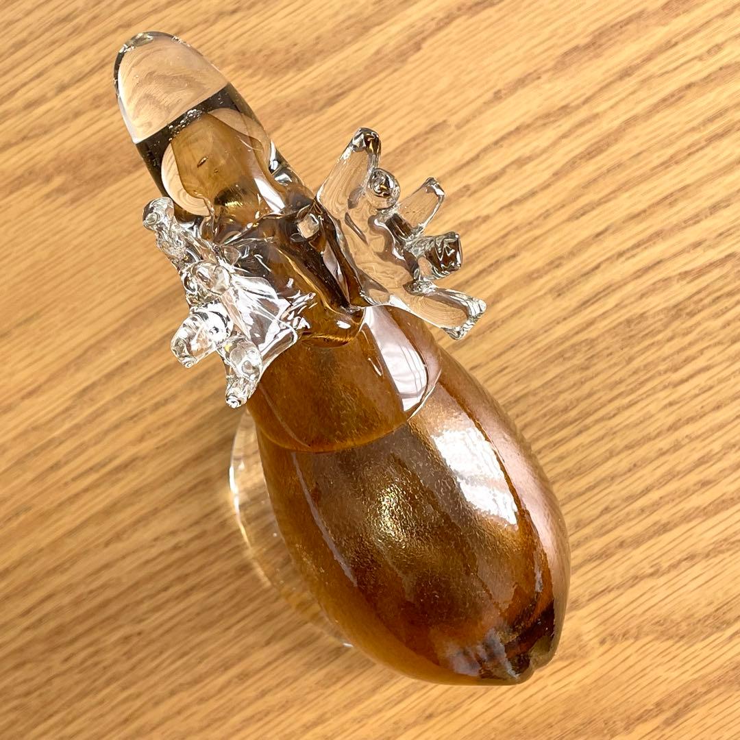 北欧ビンテージ Bianco Blu ガラス製 トナカイ セット 置物 オブジェ