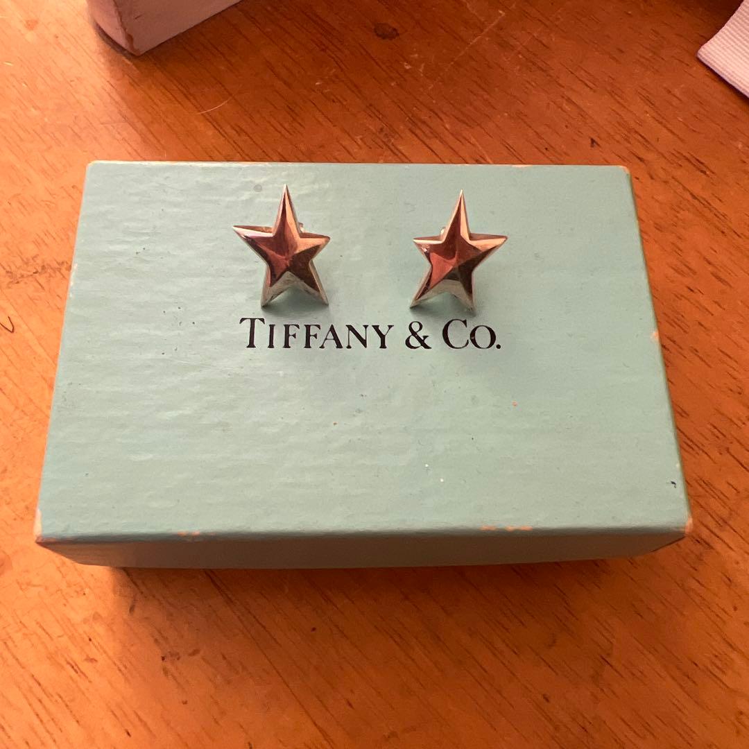 ティファニー　ピアス　スター