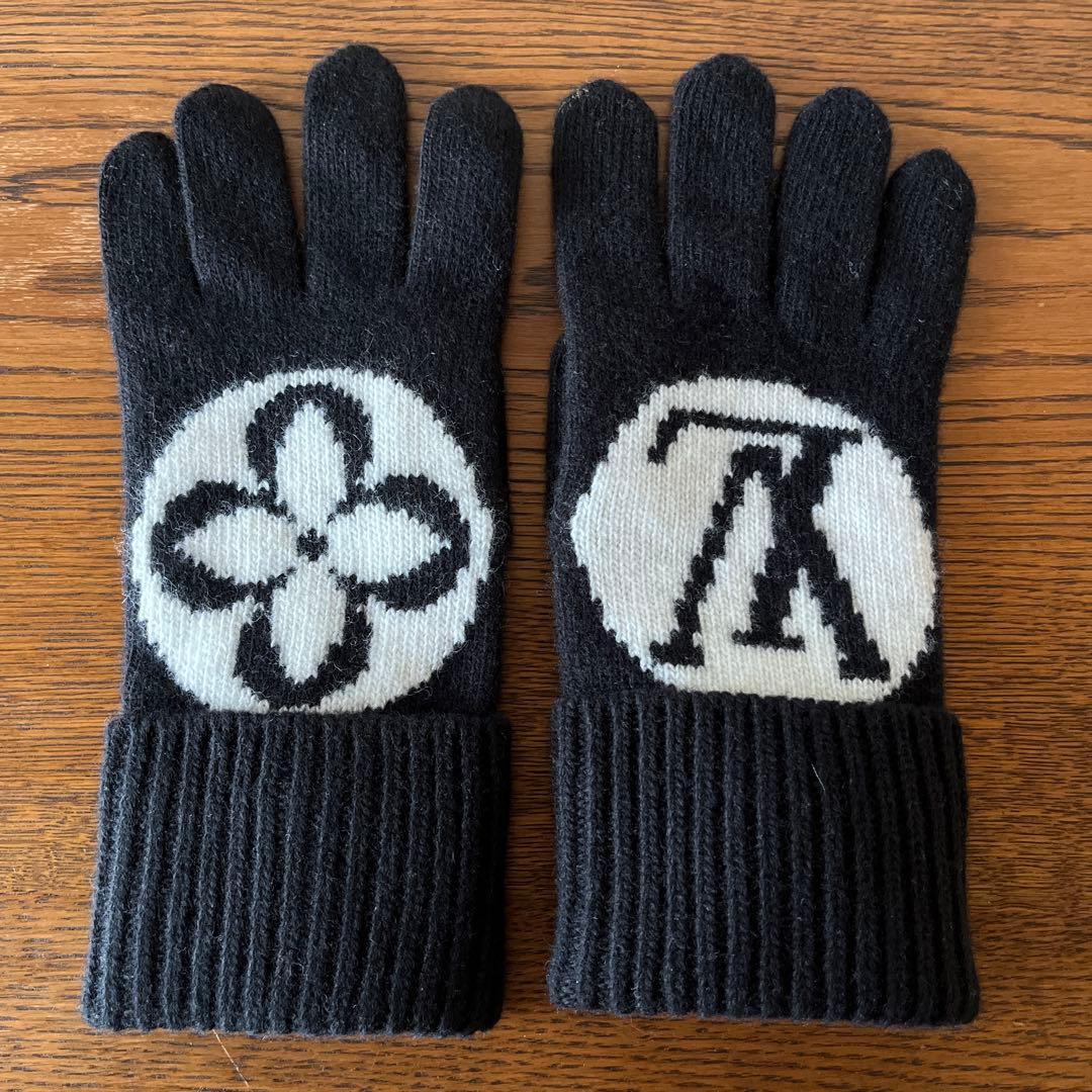 Louis Vuitton ブラック手袋