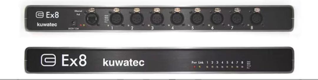 11日19時までフォントルロイ　kuwatec Ex8 DMXコンバータ