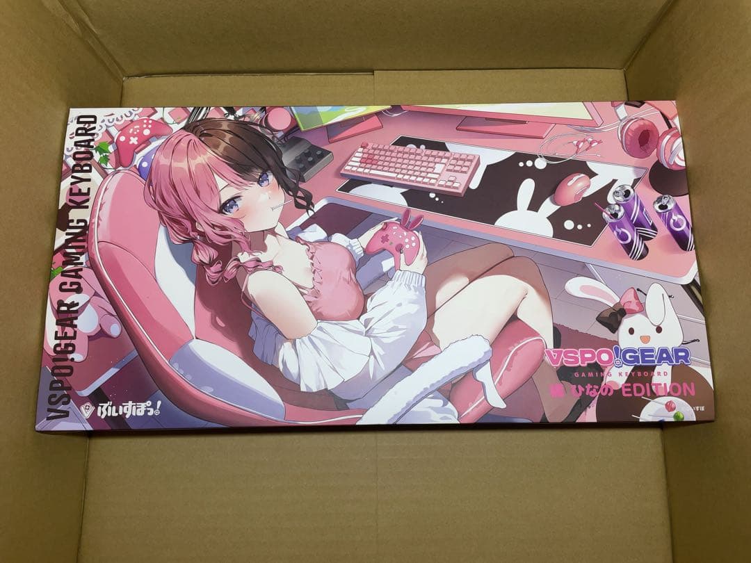 橘ひなの　キーボード　ぶいすぽ　VSPOGEAR