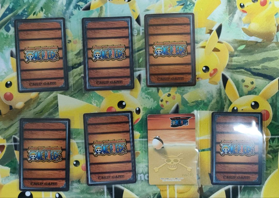 旧ワンピースカード　7枚