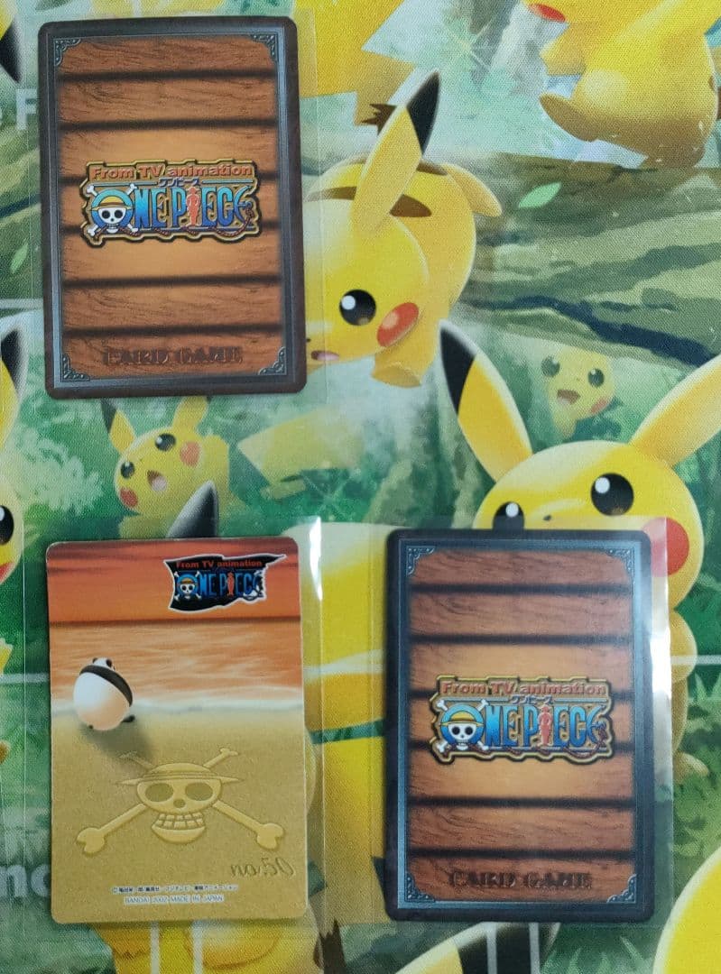 旧ワンピースカード　7枚