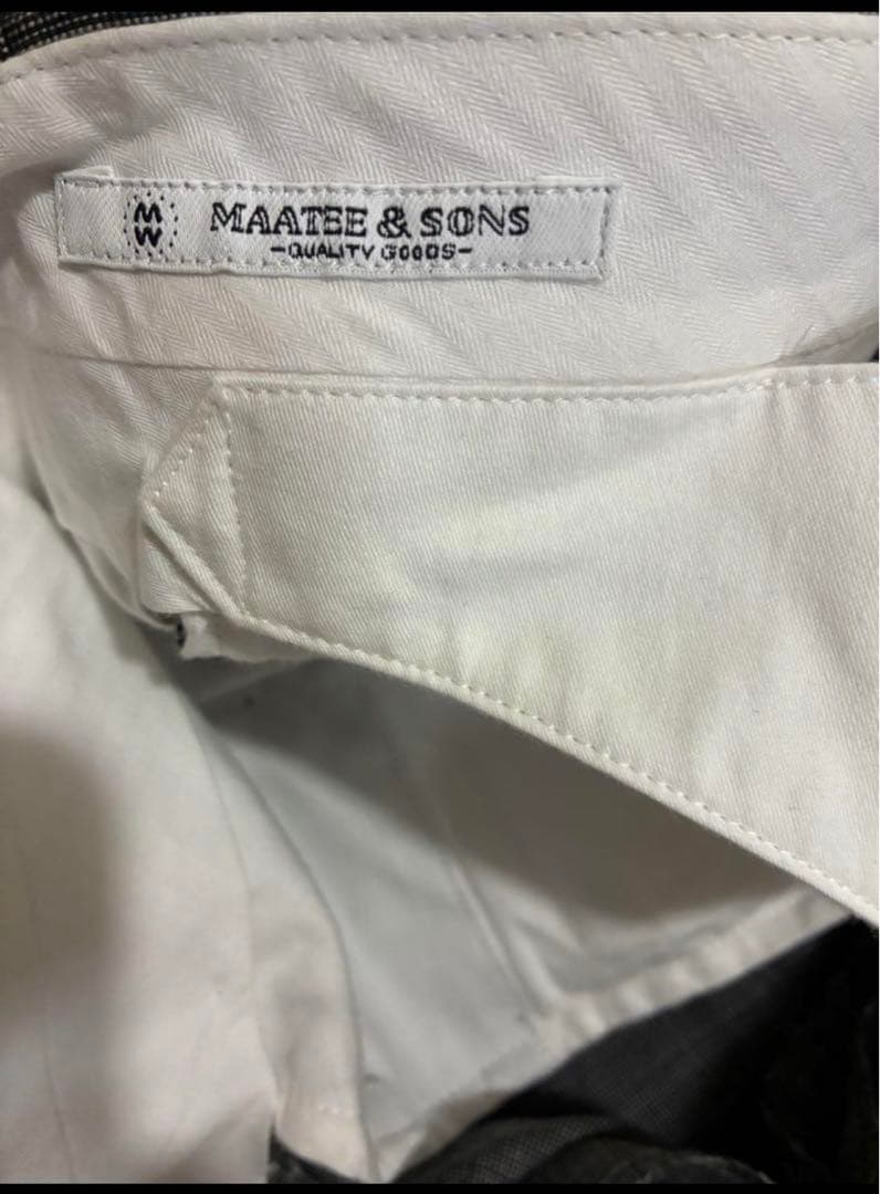 着用しようかと、お早目にFOREVER SLACKS 定価5