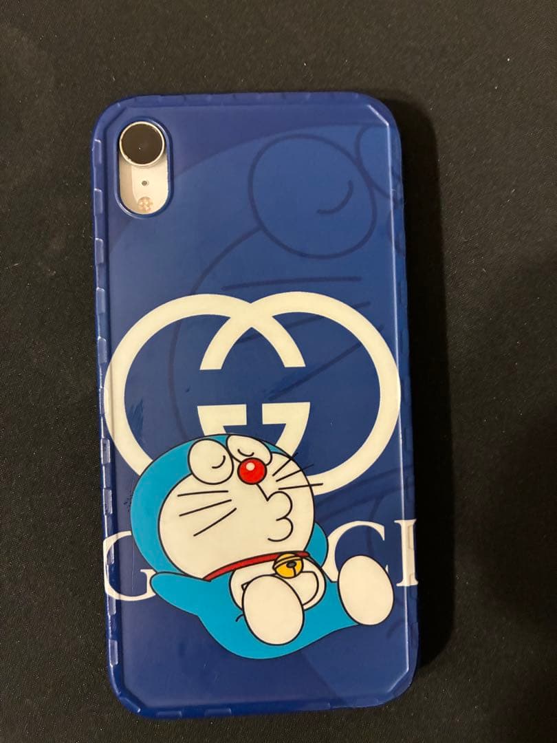 iPhone XR➕GUCCIドラえもんカバー付き