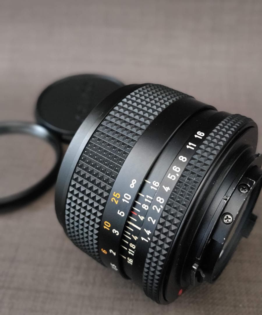 [美品」Contax Carl Zeiss Planar 50mm f/1.4