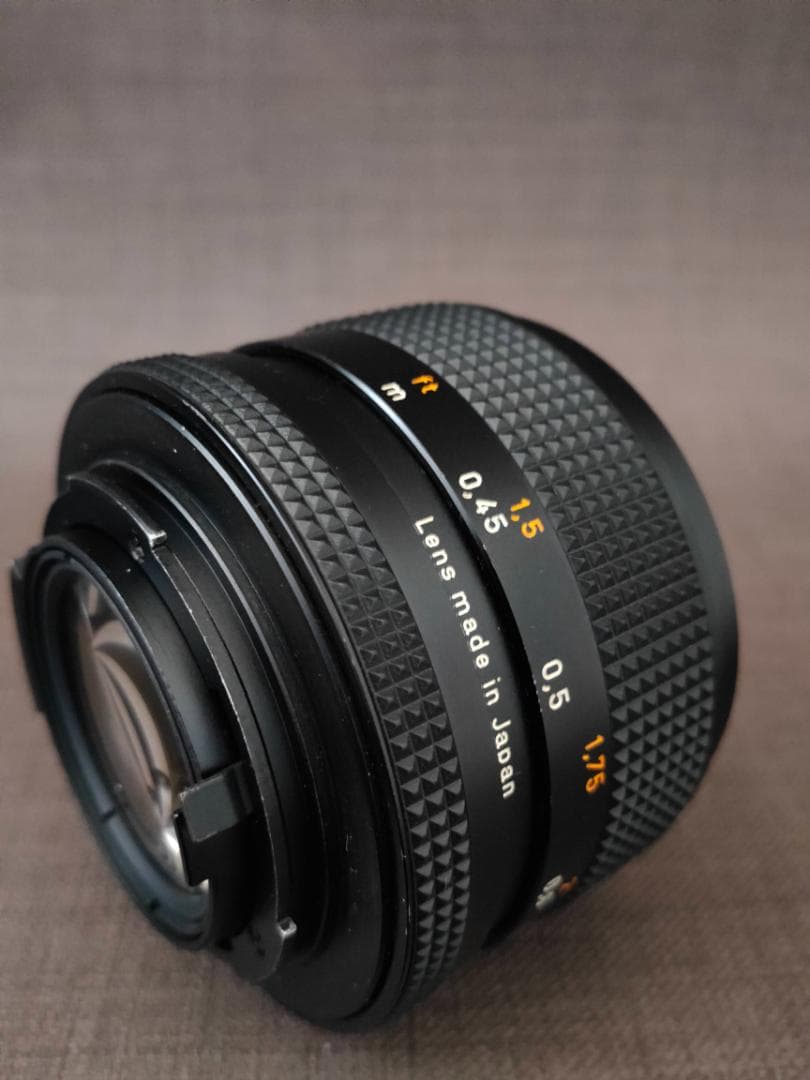 [美品」Contax Carl Zeiss Planar 50mm f/1.4