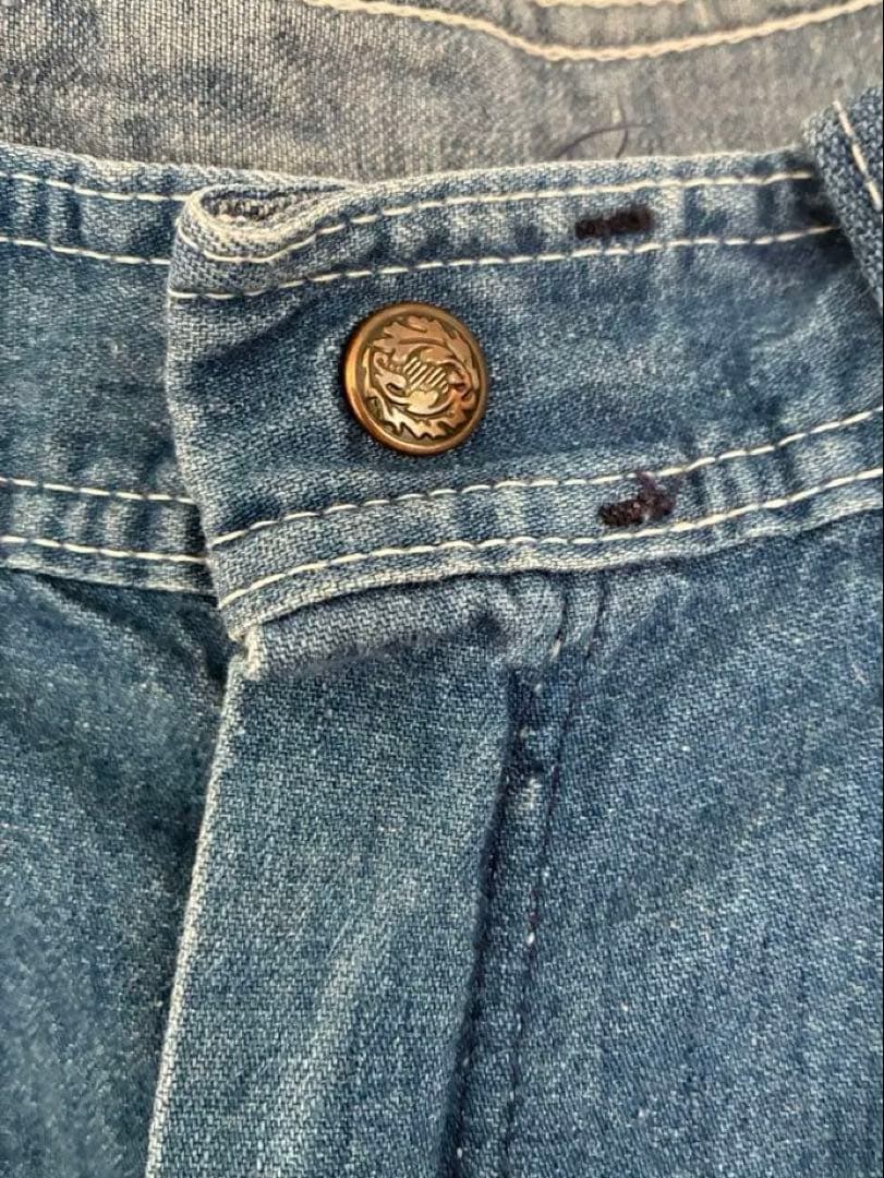 USA製 70's ヴィンテージ ミリタリー ペインターパンツ デニムパンツ