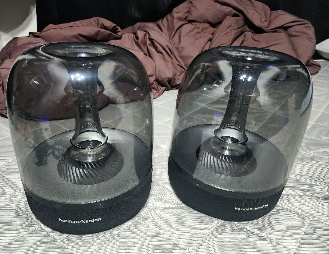 harman kardon aura studio2 ２つ　ハーマン　スピーカー