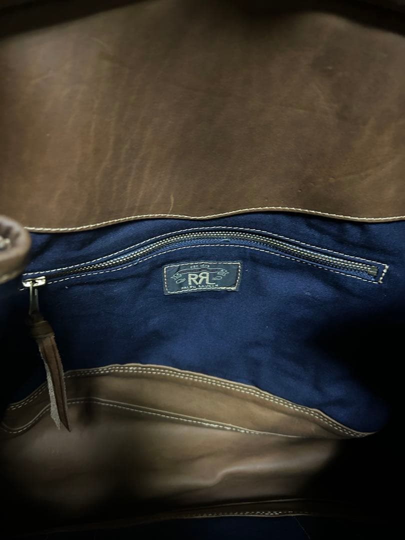 RRLハンドウーブン ボストン バッグ 未使用品 ネイティブ ラルフローレン