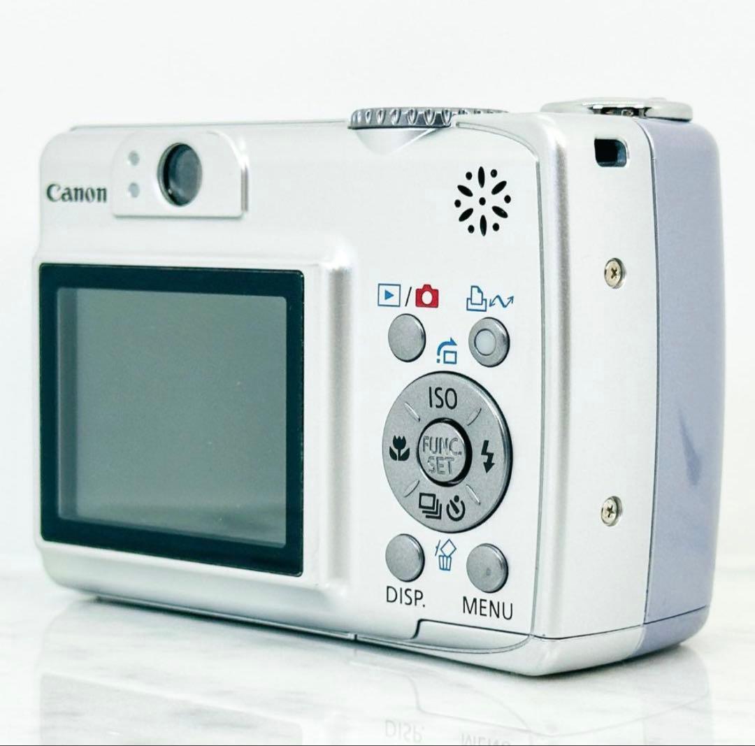 【美品】Canon PowerShot A550 デジカメ 単三電池