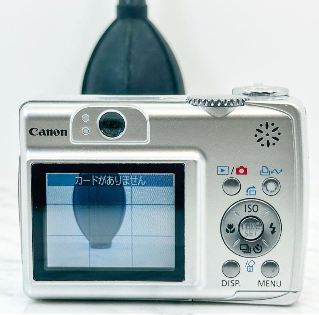【美品】Canon PowerShot A550 デジカメ 単三電池