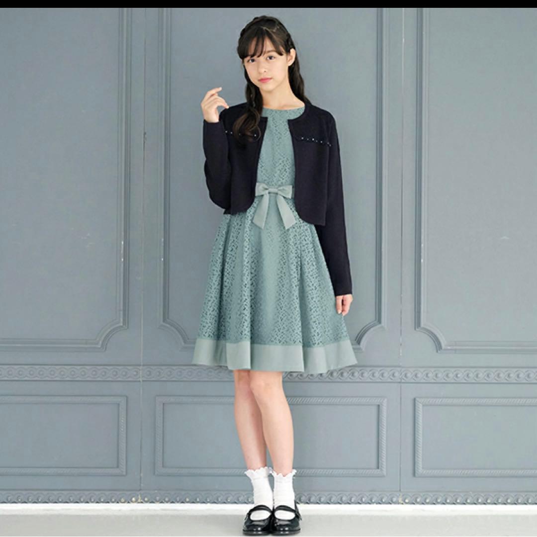 お値下げ　総レースドレスL