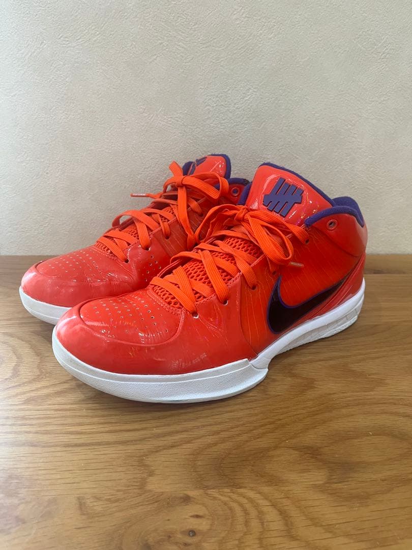 Nike アンディフィーテッド × ナイキ コービー 4 プロトロ