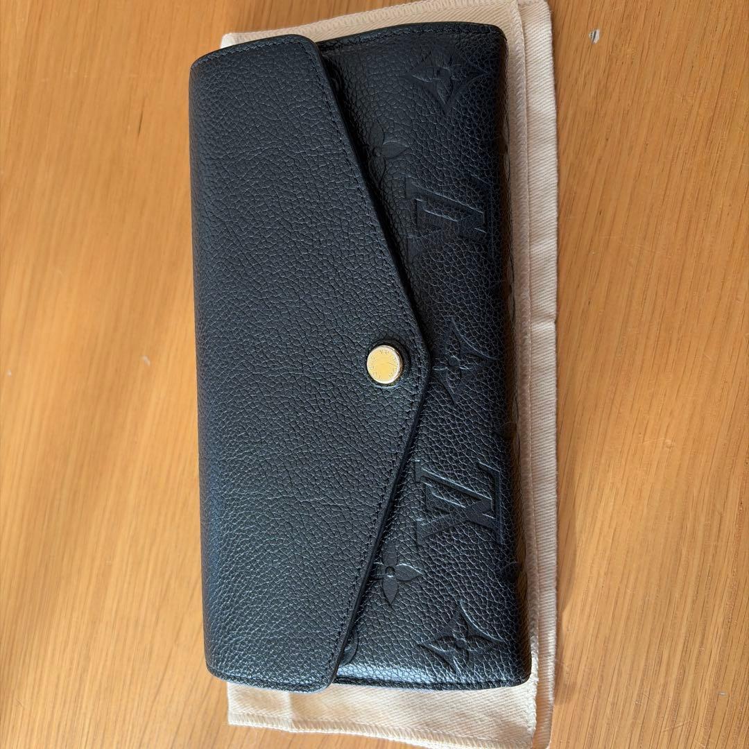 Louis Vuitton ブラック 長財布