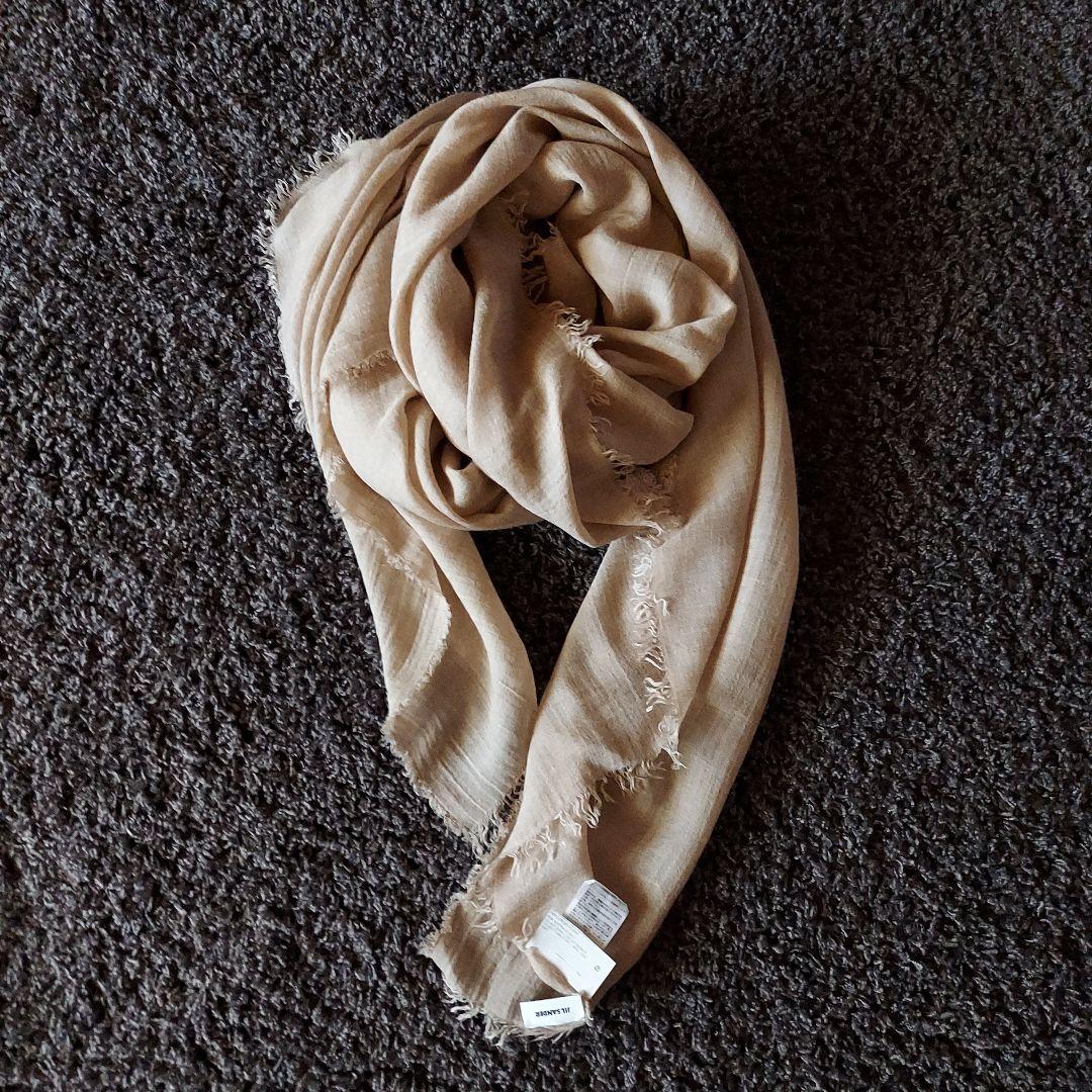 再値下げ　JIL SANDER　ジルサンダー　マフラー　ストール