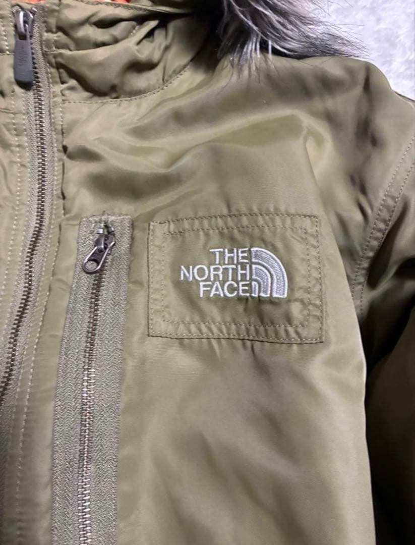 美品　THE NORTH FACE フード付きミリタリージャケット Sサイズ