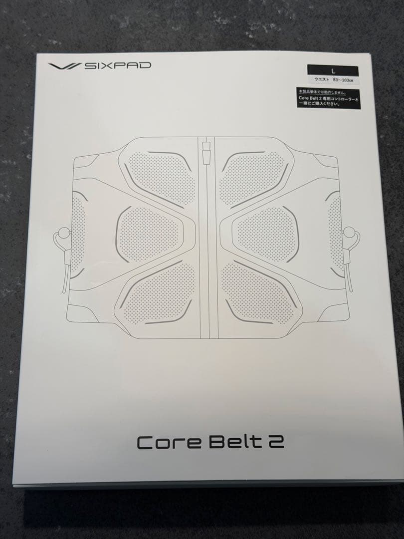 【美品】SIXPAD Core Belt 2(Lサイズ)コントローラー付