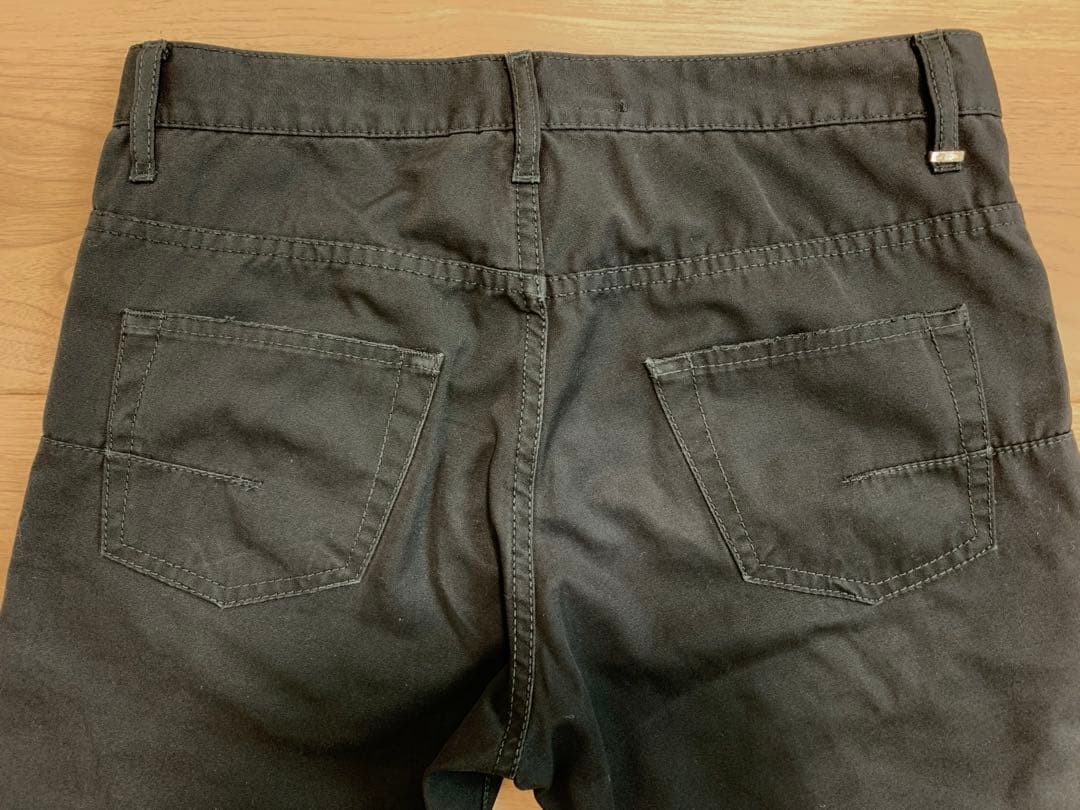 ディオール オム シワ加工ブラックパンツDiorHomme