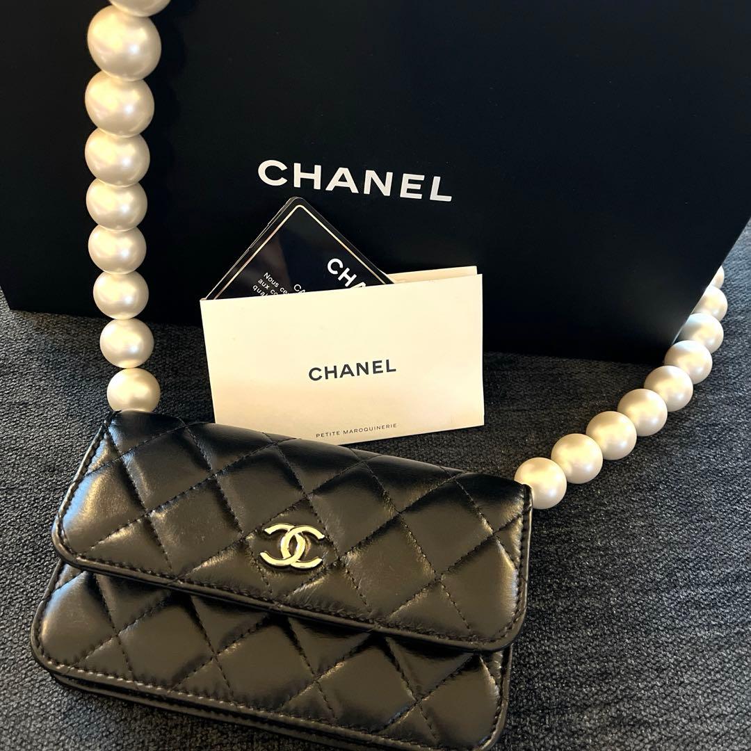 最終価格 CHANEL パールスモールバッグ
