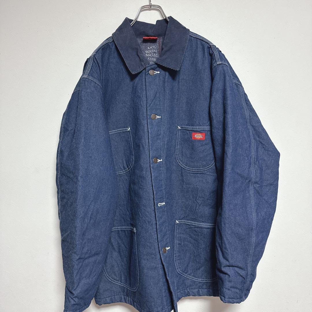 USA製 Dickies ASSC デニム チョア コート ＸＬ