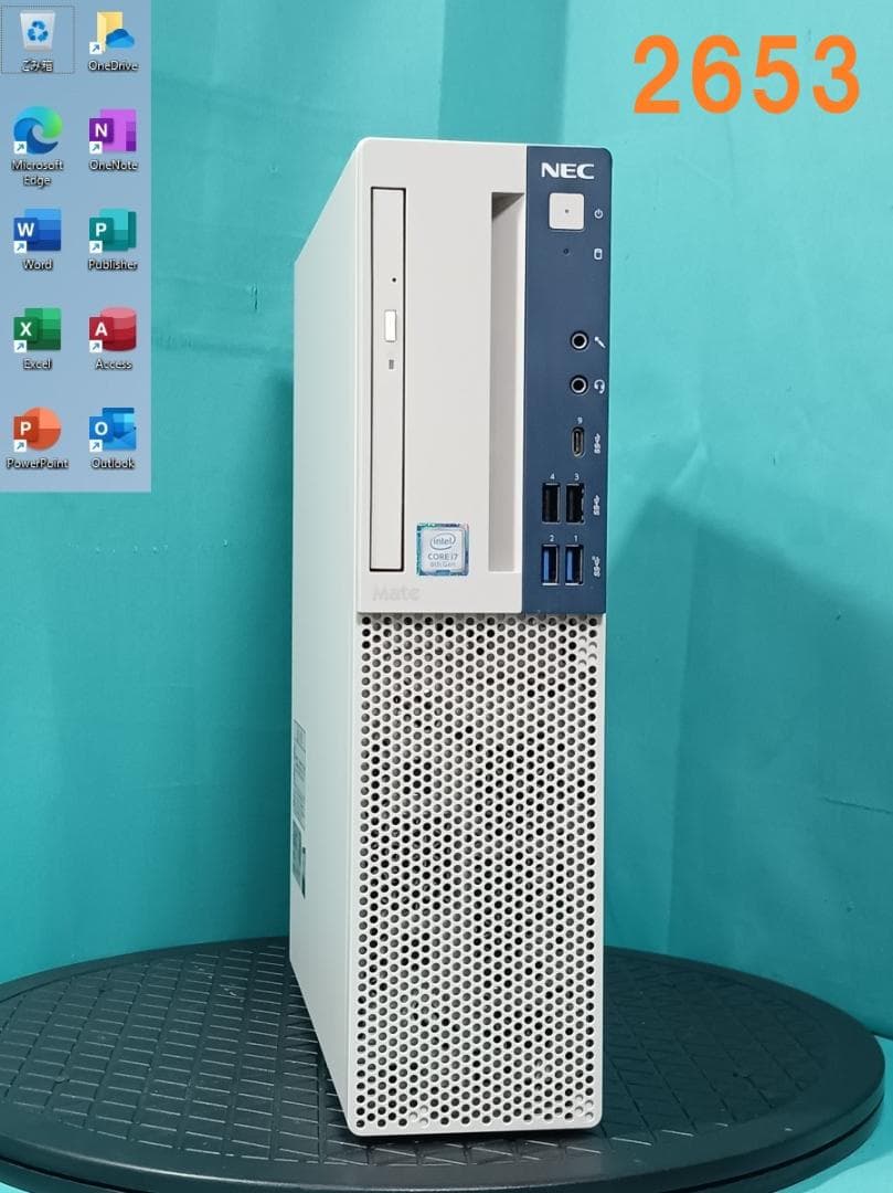 初期保証 i7-8700 16GB SSD512GB HDD オフィスWin11