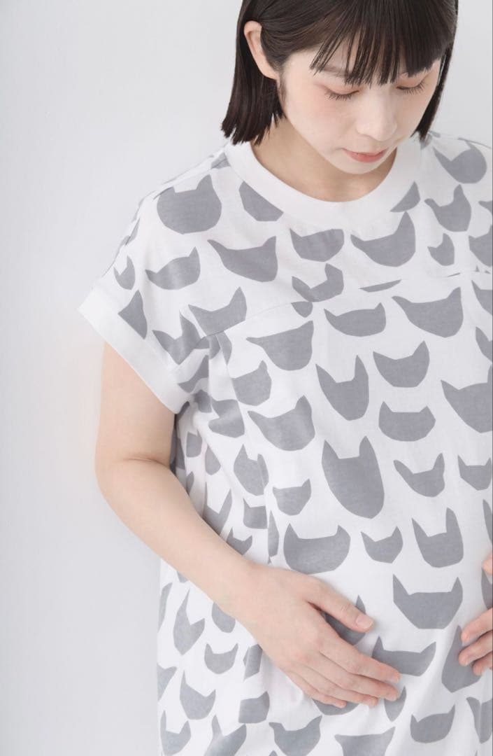 【新品】ミナペルホネン anone-anone マタニティカットソードレス