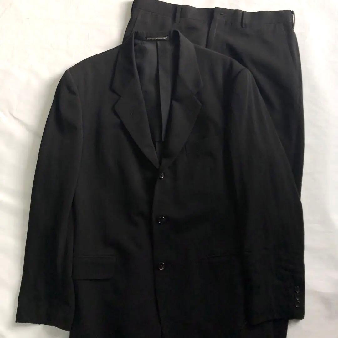 ヨウジヤマモト コスチュームドオム ウールギャバジン セットアップ ブラック