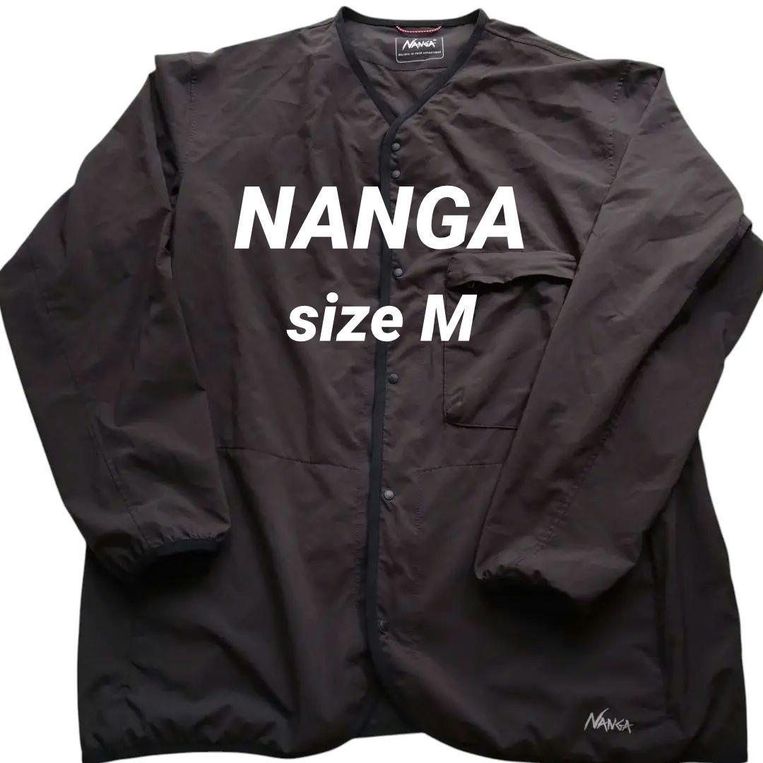 【美品】NANGAナンガ　PLC エクスカーションカーディガン　ブラック　M