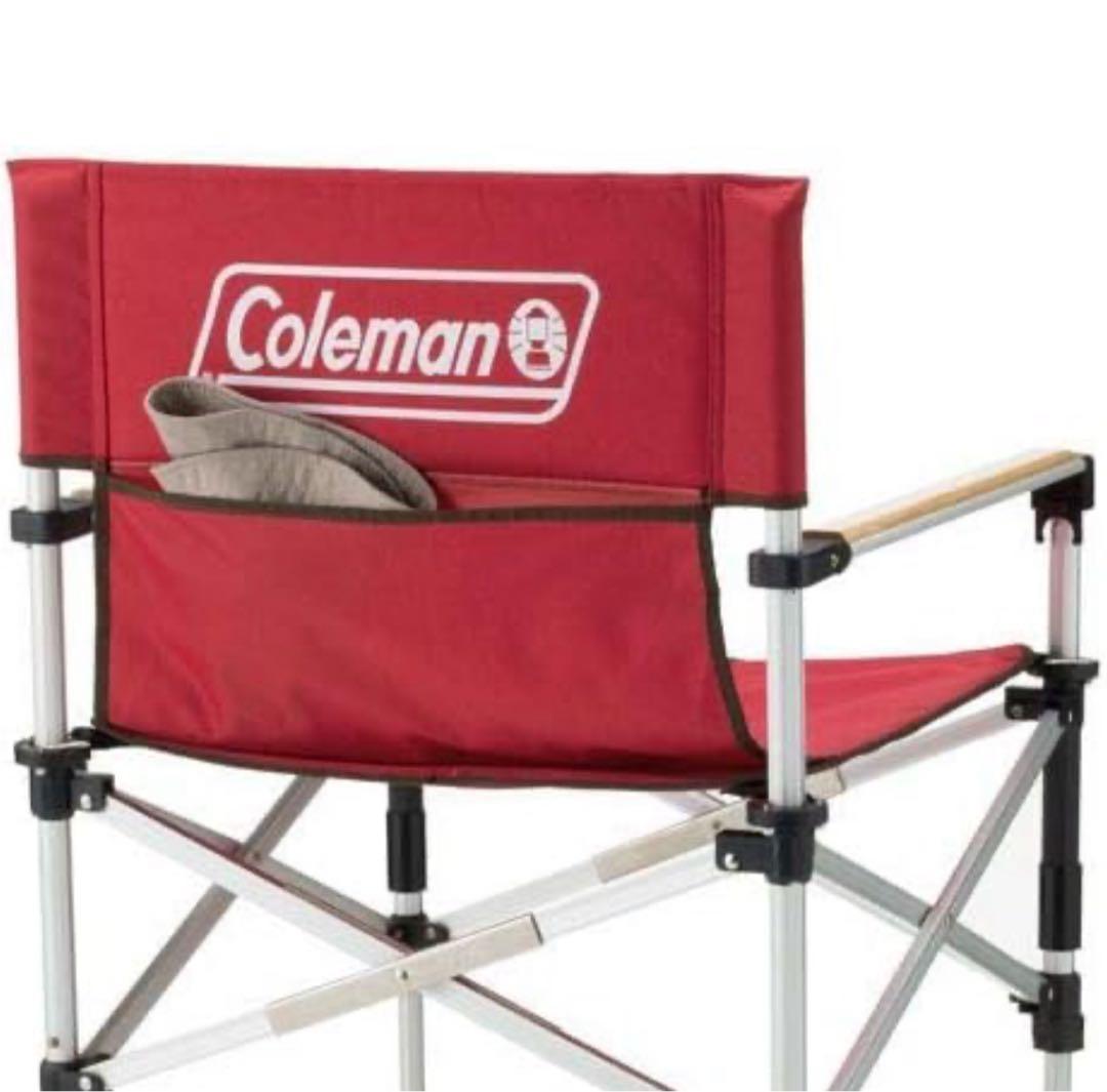 Coleman コールマン ツーウェイキャプテンチェア(レッド) 2脚セット