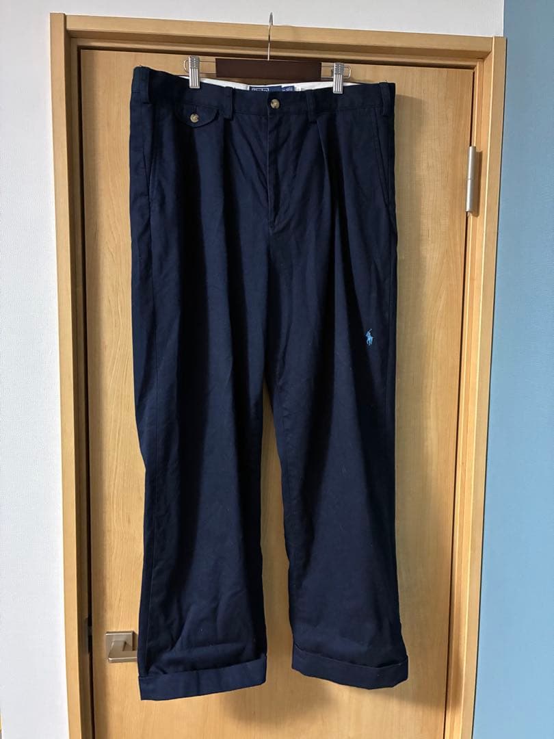 週末特価　ラルフローレン　ビームス　別注　ビッグチノ　ネイビー