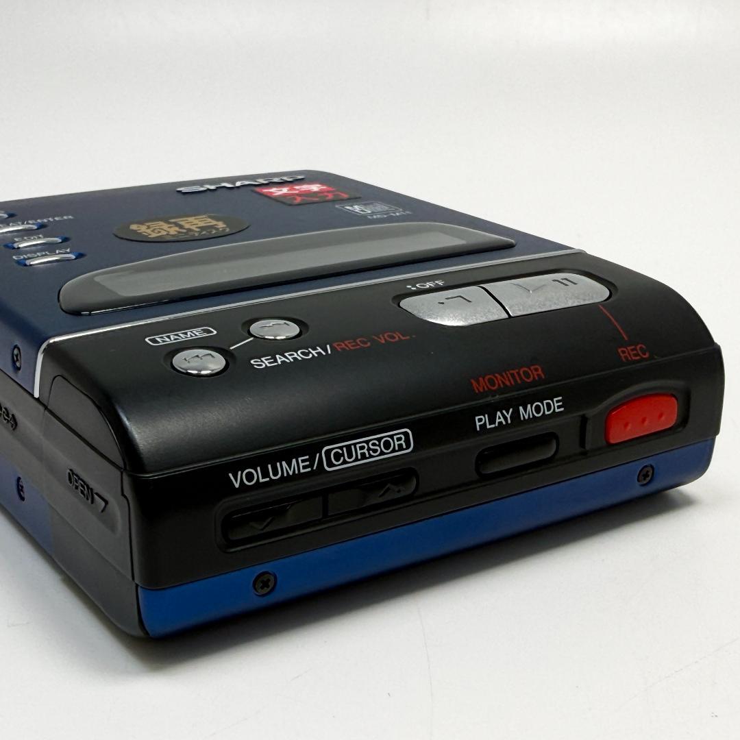 SHARP MDプレーヤー レコーダー MD-M11