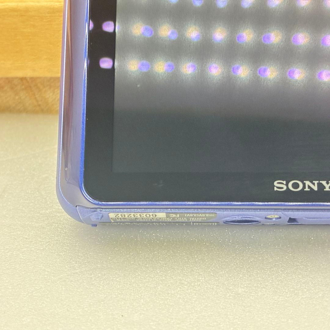 【動作品】SONY Cyber−Shot T DSC-T110 バイオレット