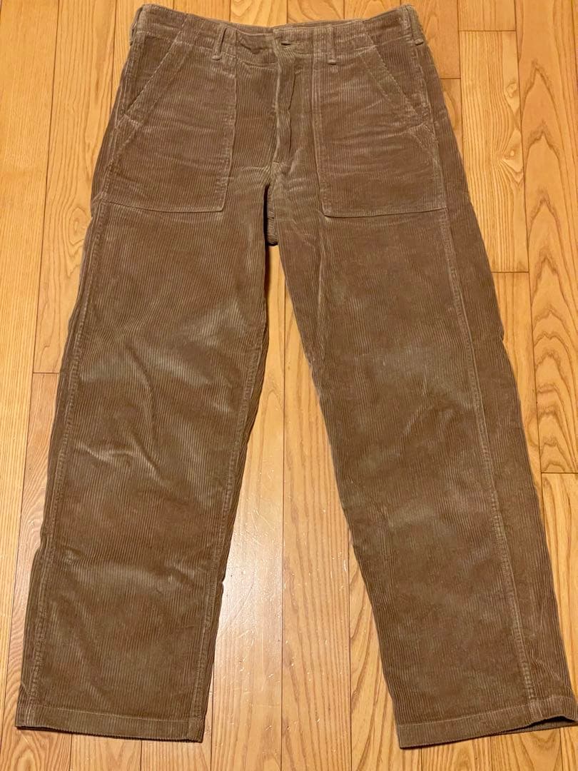 orSlow コーデュロイ ベイカーパンツ サンプル品一点物 サイズS 日本製