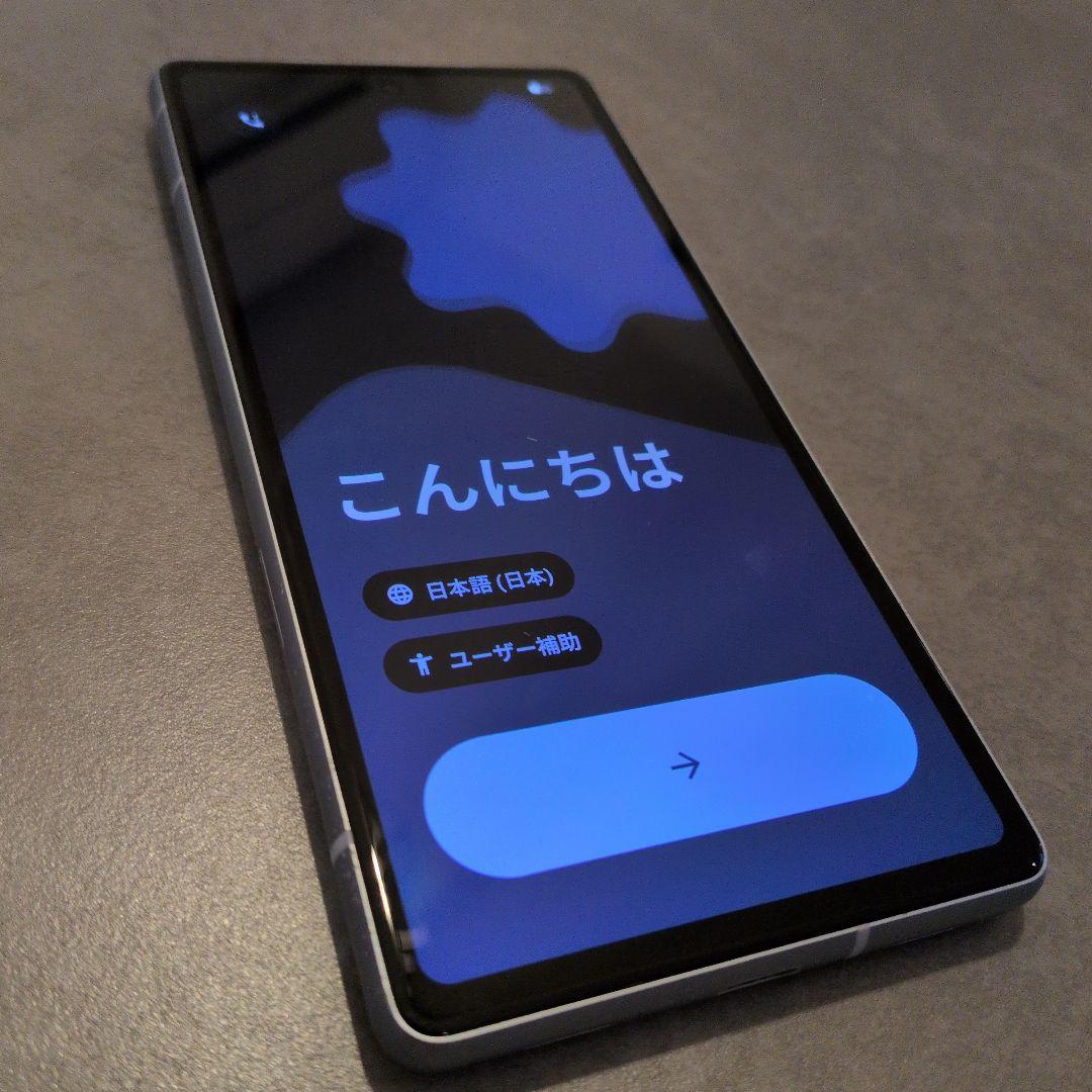 Google Pixel 7a 本体 Sea（ライトブルー）