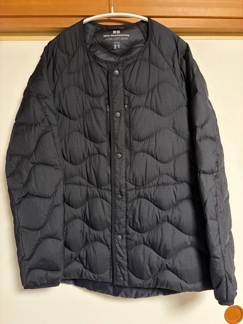 UNIQLO White Mountaineering ダウンジャケット L 黒