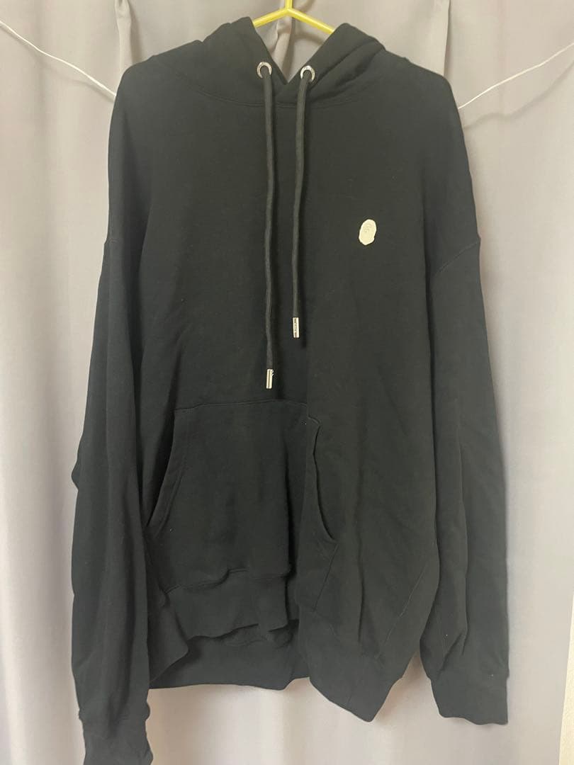 A BATHING APE ブラック パーカー