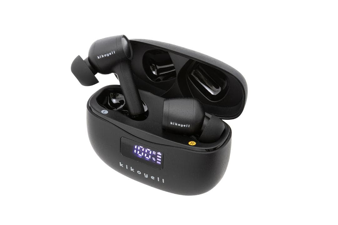 きこエール 集音器 ワイヤレスイヤホン 8段階調整 ブラック