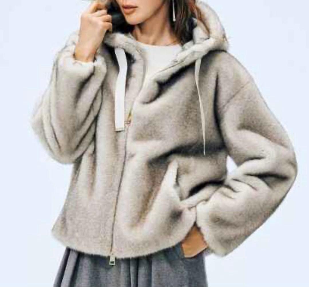 HERNO(ヘルノ) FAUX MINK ✨ ファーコート最終お値下げ✨美品✨