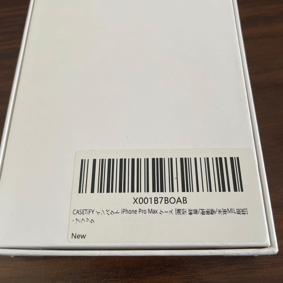 CASETiFY iPhone 17 Pro Max ケース 耐衝撃 ブラック