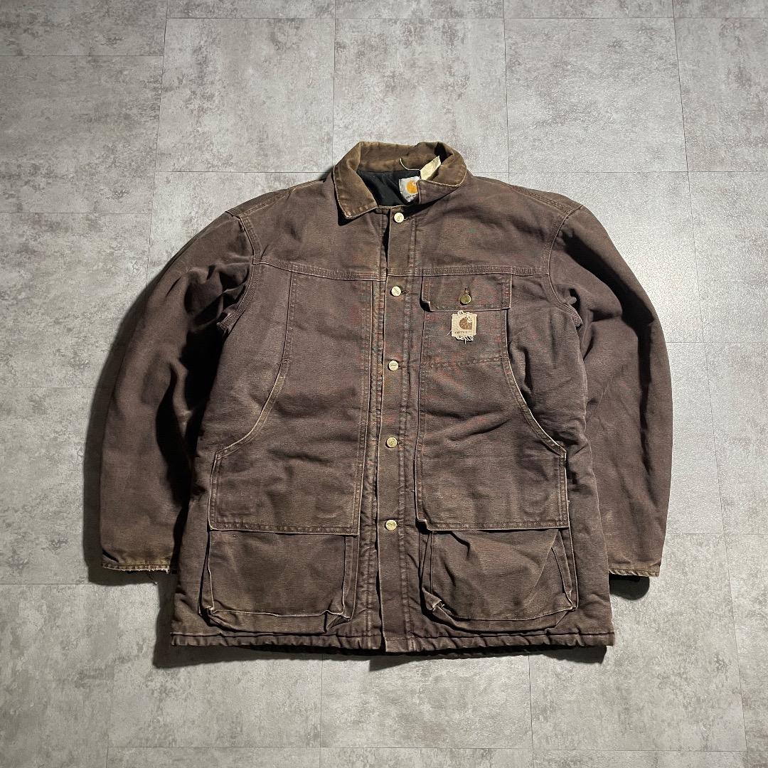 T*t様 90s 星タグ USA製 ダークレッド カーハート トラディショナルジ