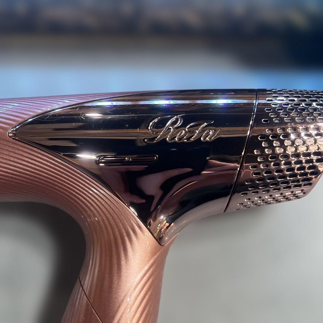 ReFa ヘアドライヤー ピンク 専用台座付き