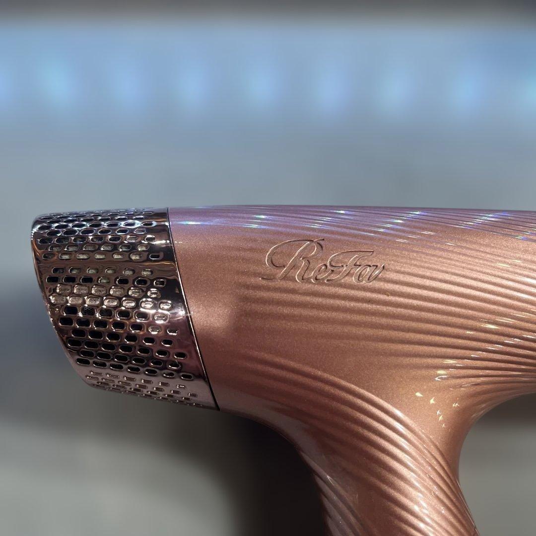 ReFa ヘアドライヤー ピンク 専用台座付き