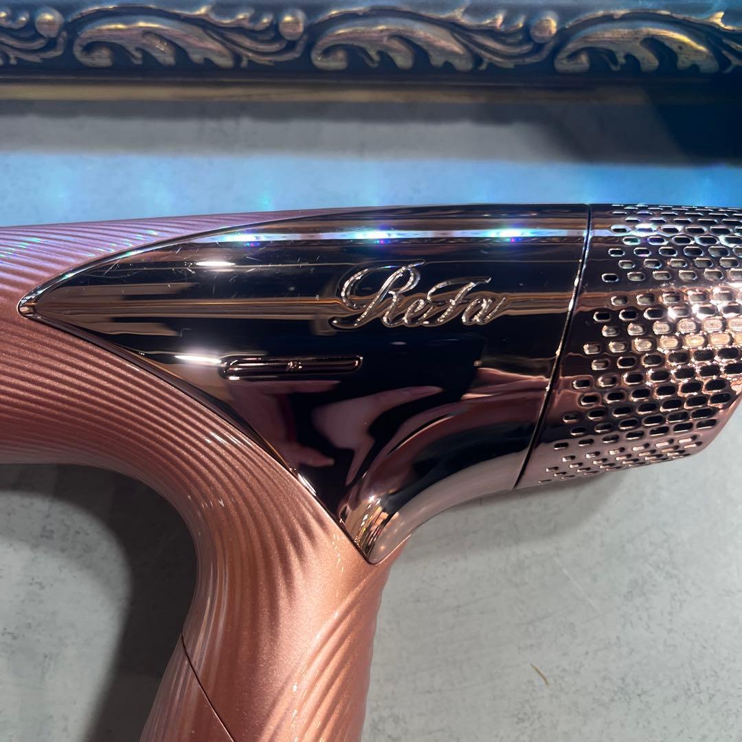 ReFa ヘアドライヤー ピンク 専用台座付き