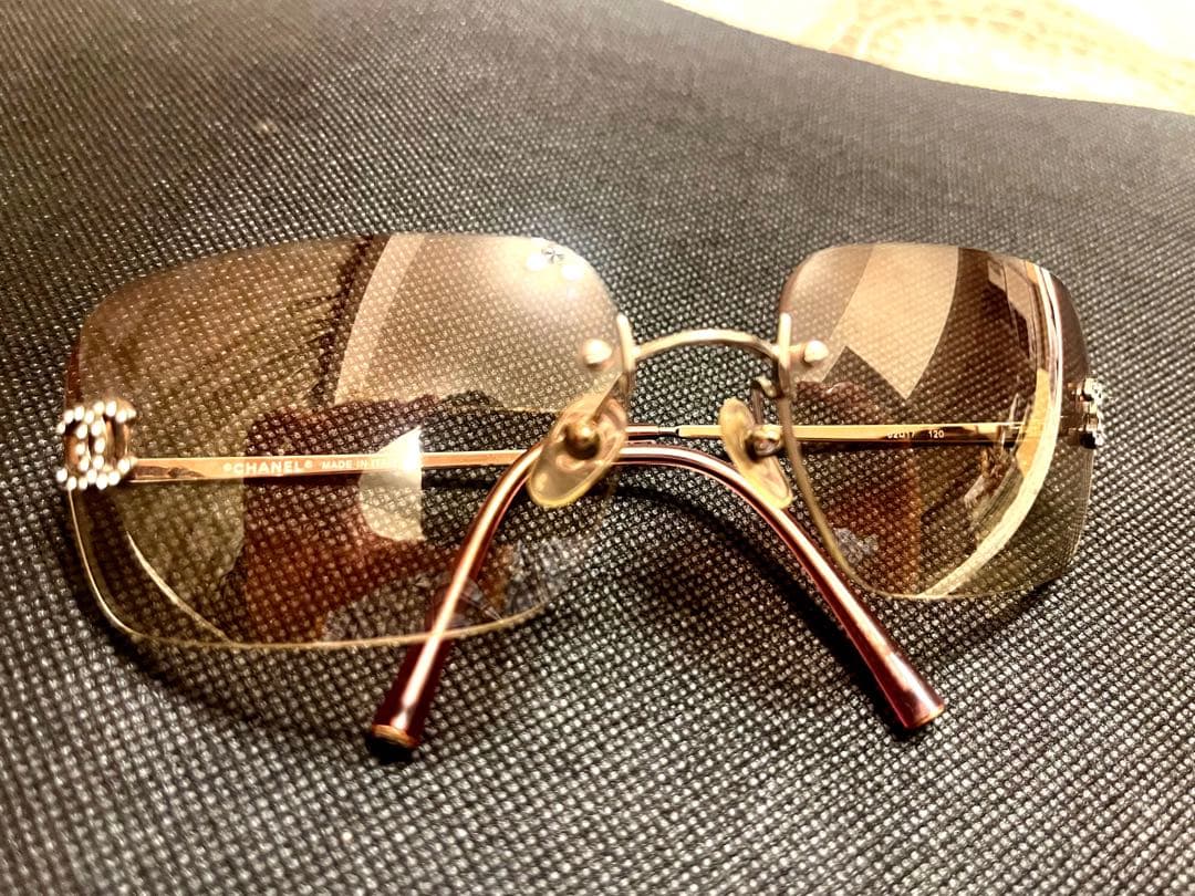 CHANEL ブラウングラデーションサングラス　超美品